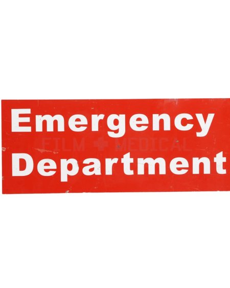 Emergency Department 90x36